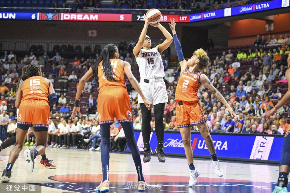 [WNBA]亚特兰大梦想71-82康涅狄格太阳